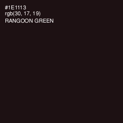 #1E1113 - Rangoon Green Color Image